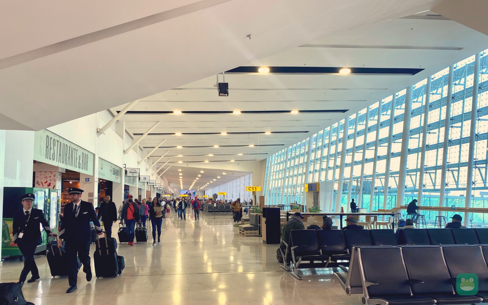 Departure gates, Guadalajara International Airport