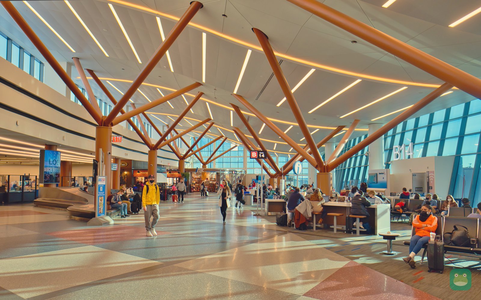 Concourse at Boston Logan International Airport