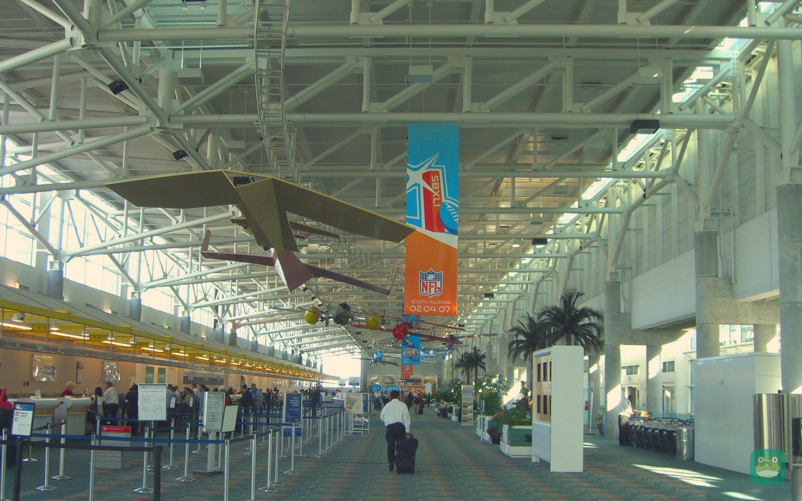 Fort Lauderdale–Hollywood International Airport, Terminal 1 check-in