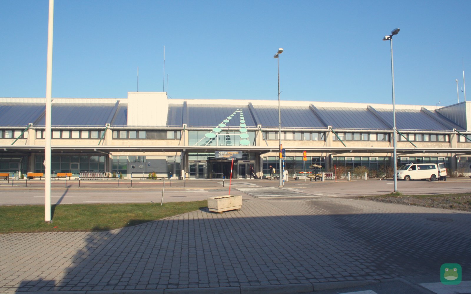 Departures entrance, Göteborg Landvetter Airport