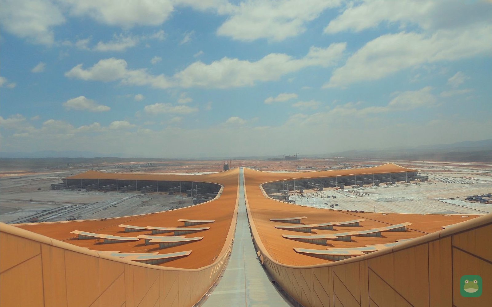 Kunming Changshui International Airport terminal roof