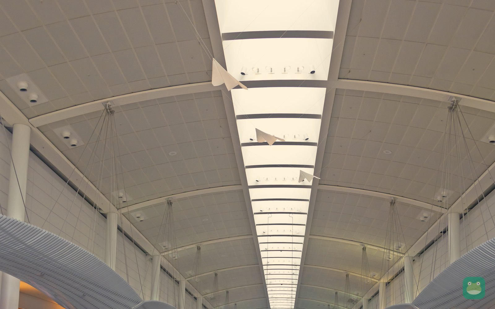 Interior of Terminal 1, Toronto Pearson International Airport