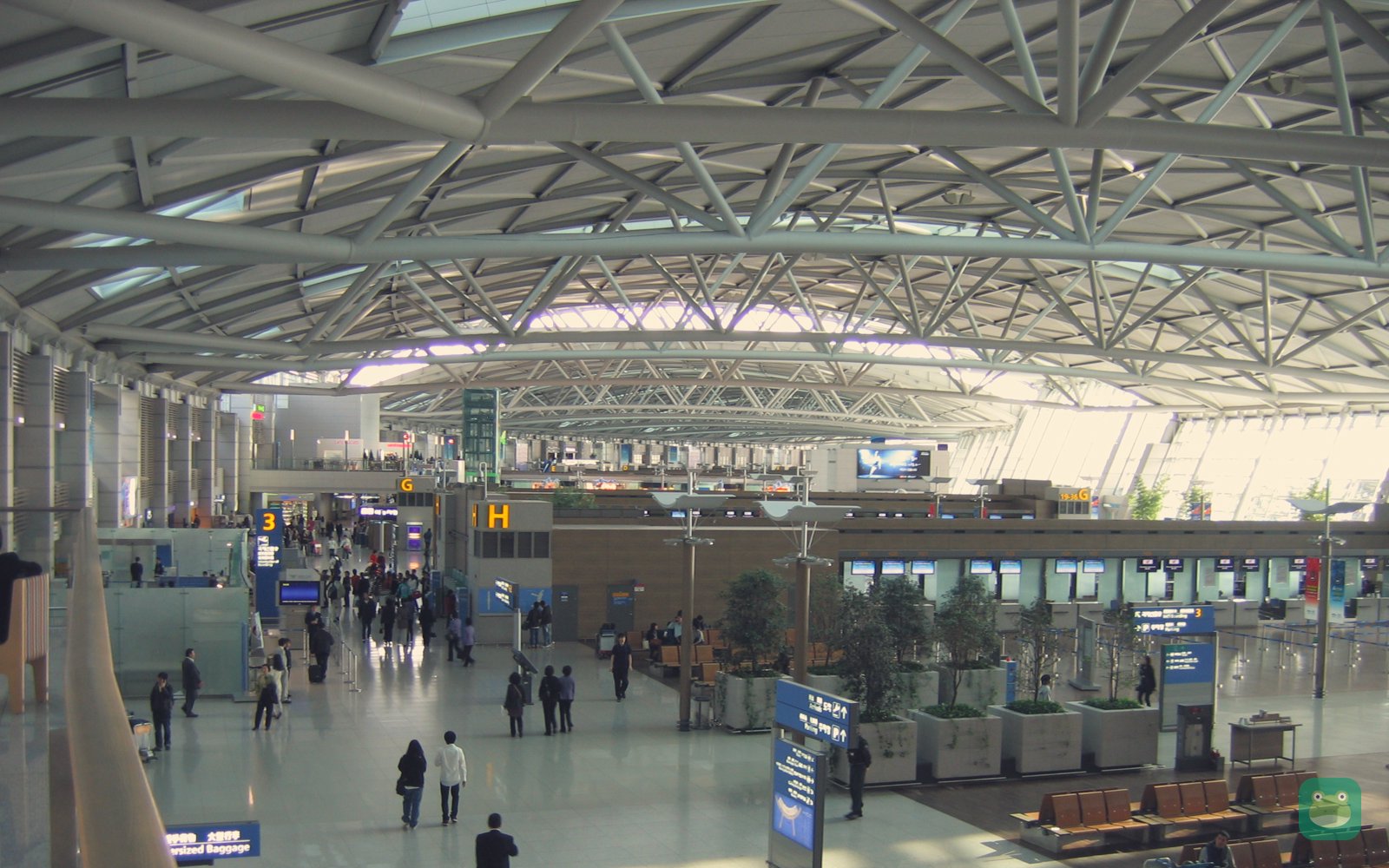Departures, Incheon International Airport