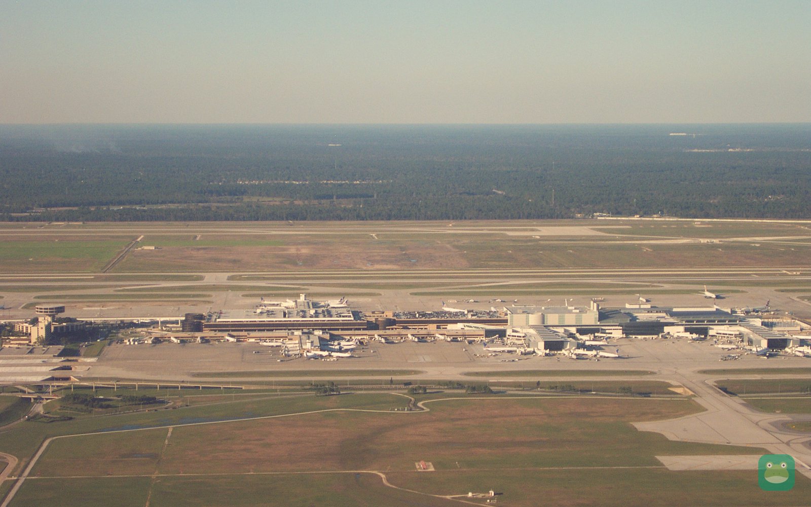 Aerial view, George Bush Intercontinental Airport