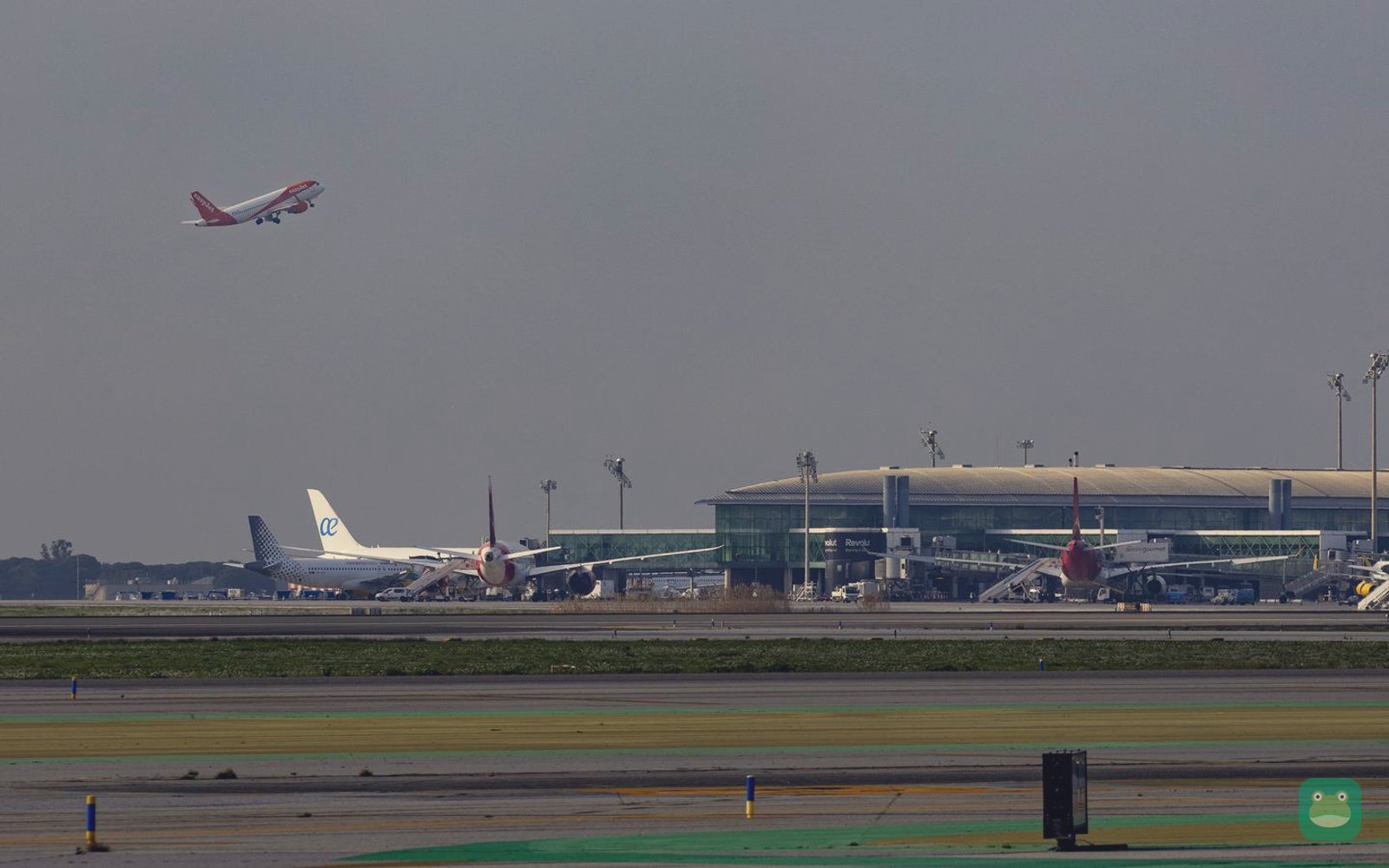 The airfield at Josep Tarradellas Barcelona–El Prat