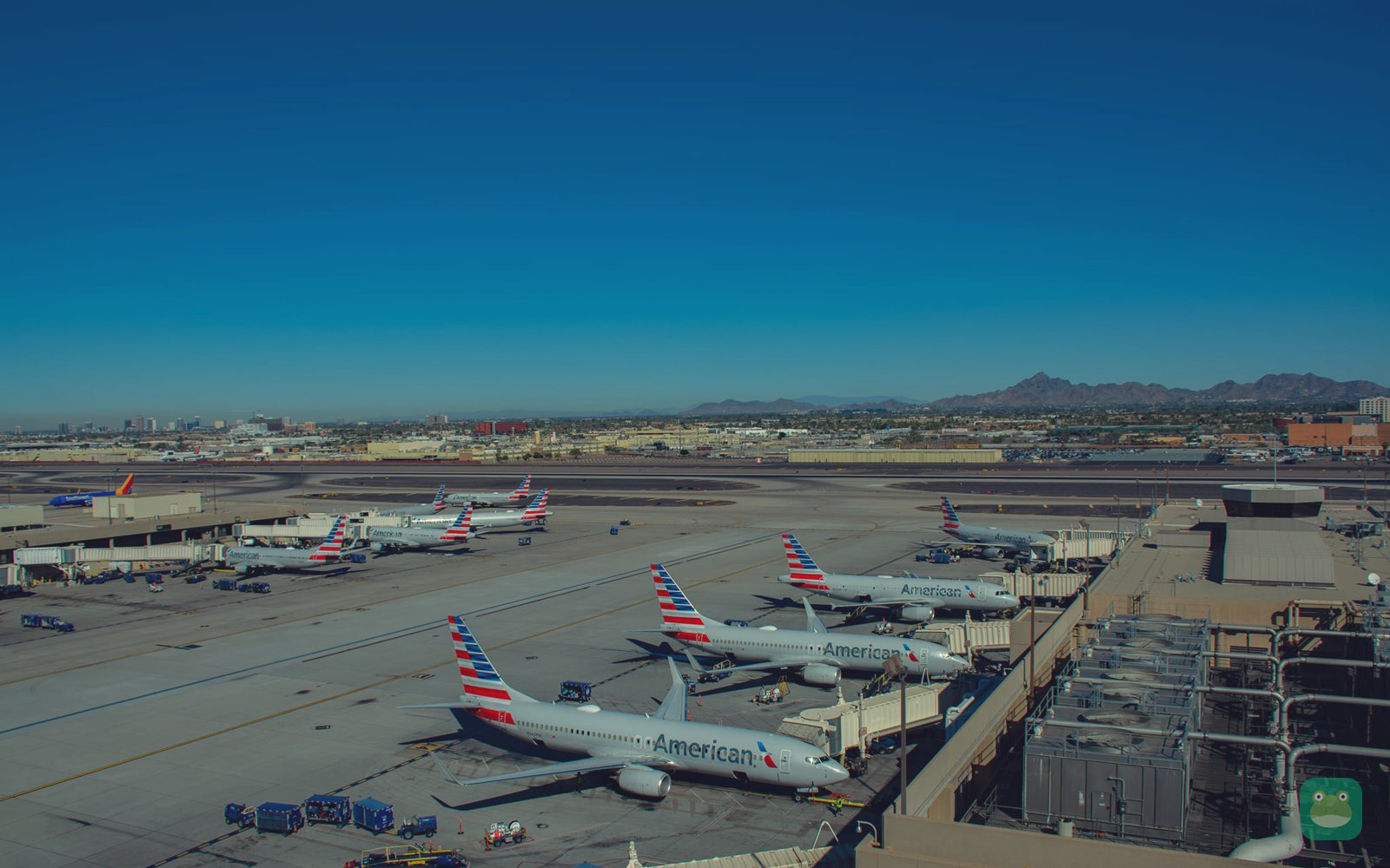 Boarding area at Phoenix Sky Harbor International Airport
