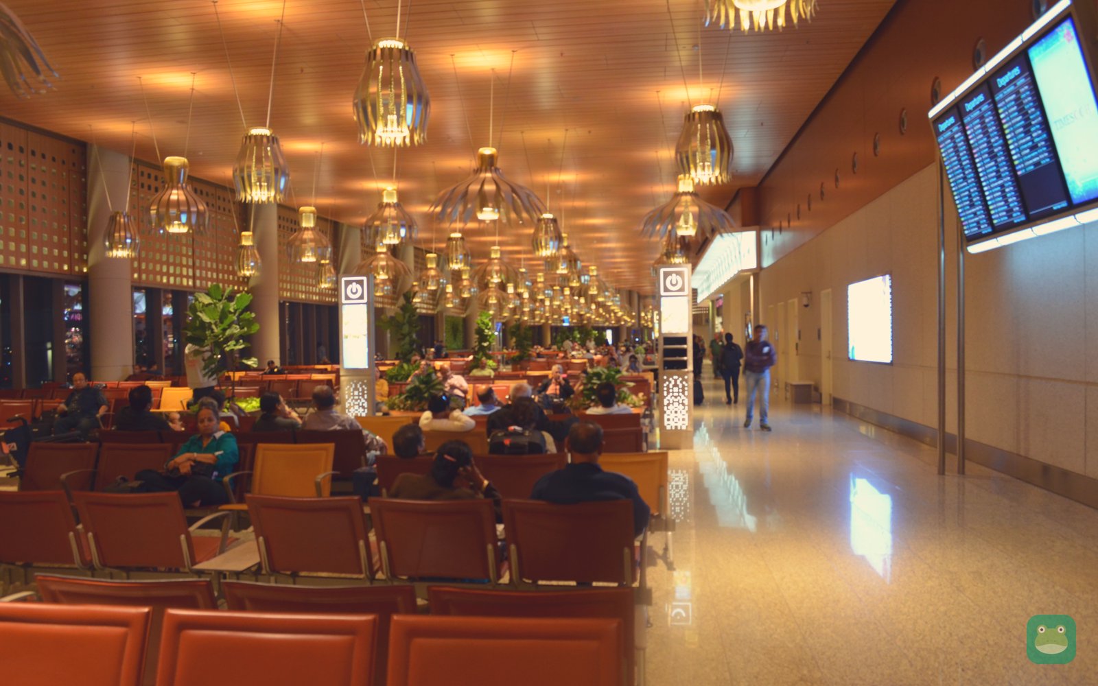 Terminal 2 boarding gates, Chhatrapati Shivaji Maharaj International Airport, Mumbai