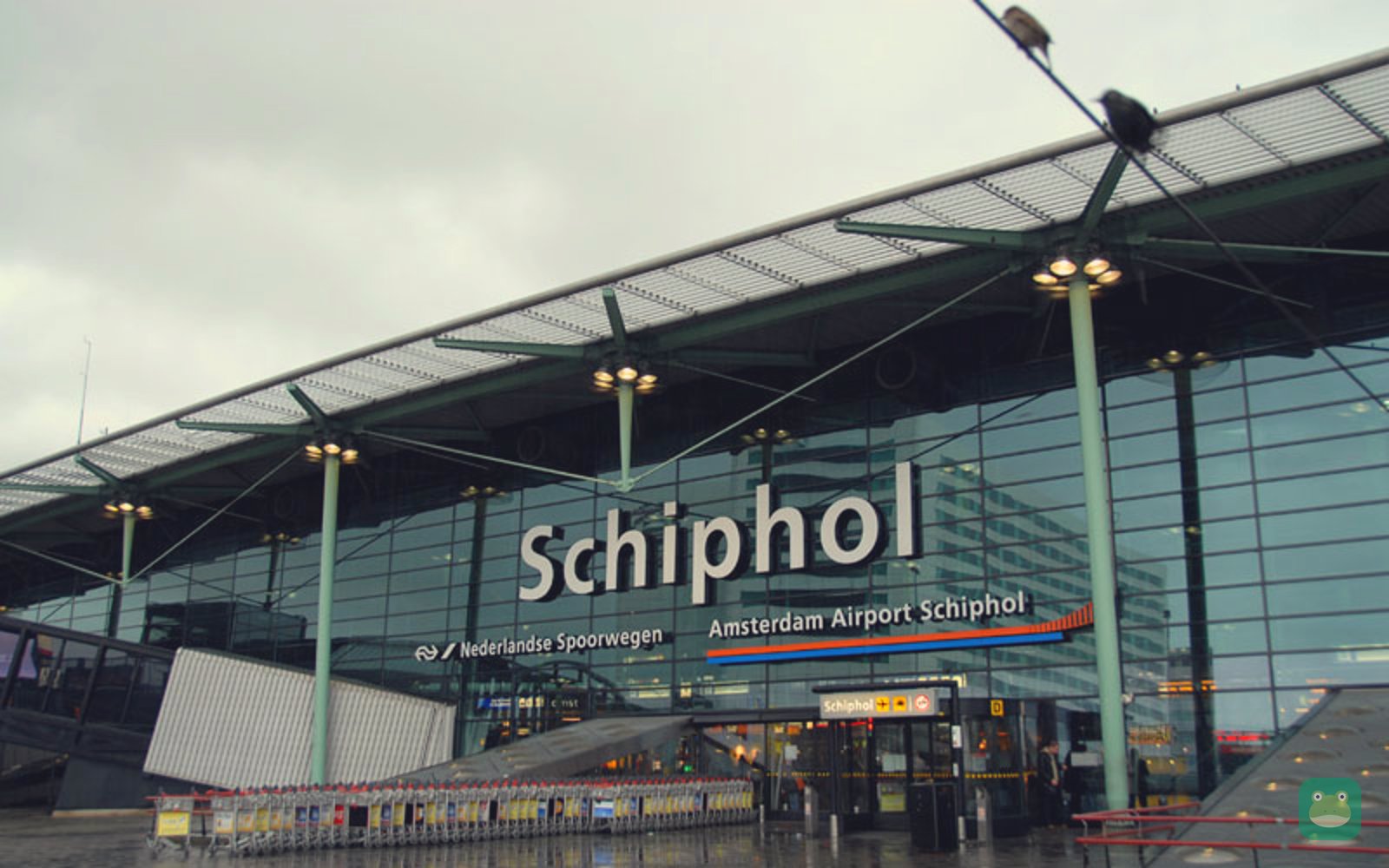 Terminal exterior, Amsterdam Airport Schiphol