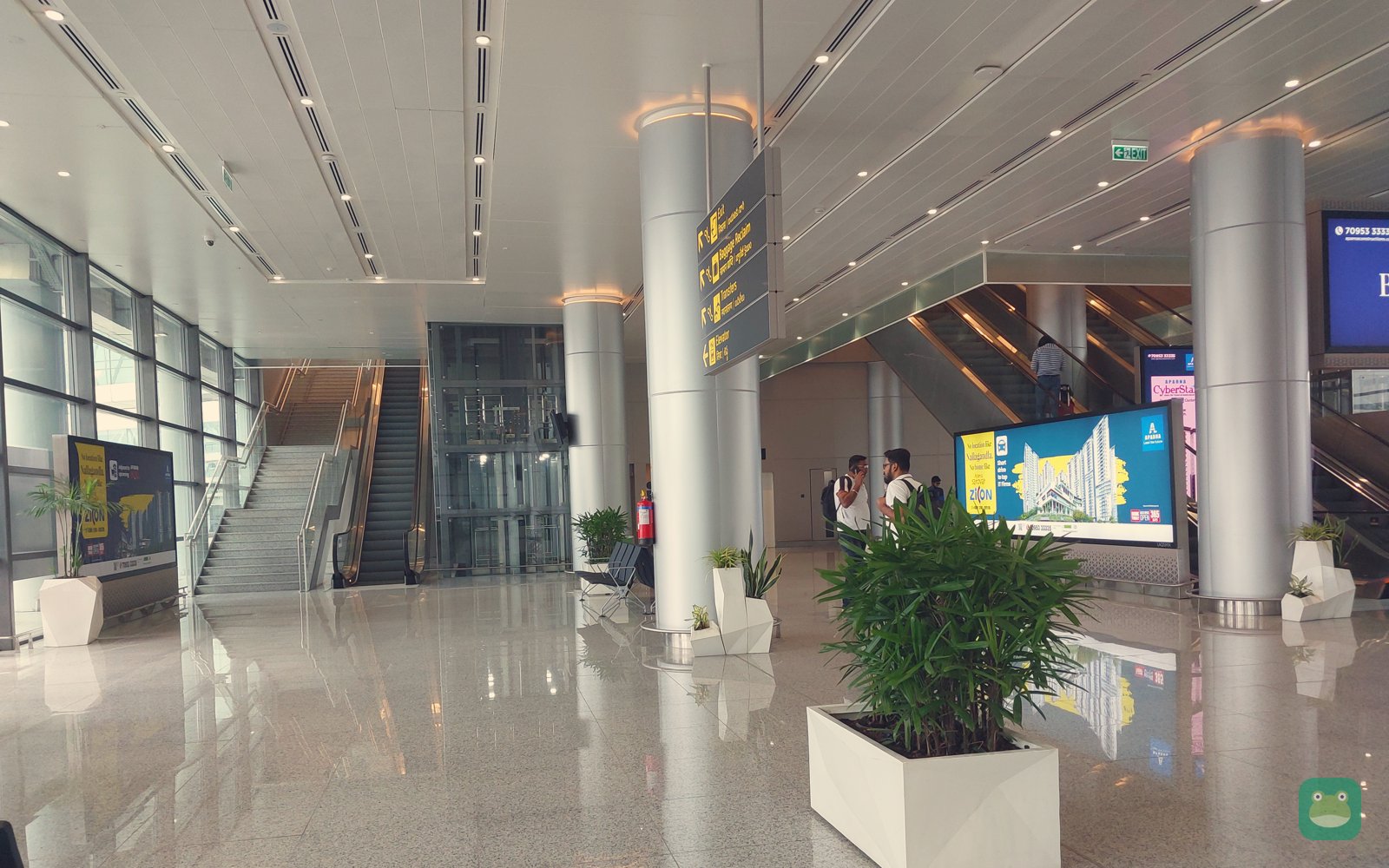 Terminal interior, Rajiv Gandhi International Airport, Hyderabad