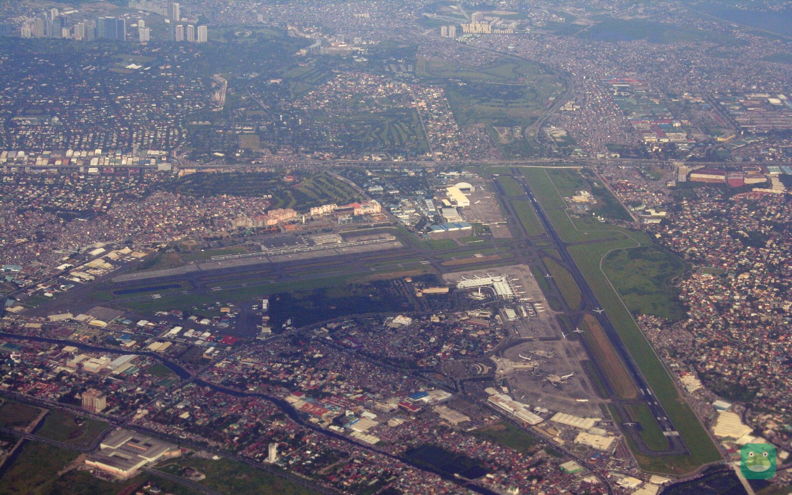 Ninoy Aquino International Airport, aerial view