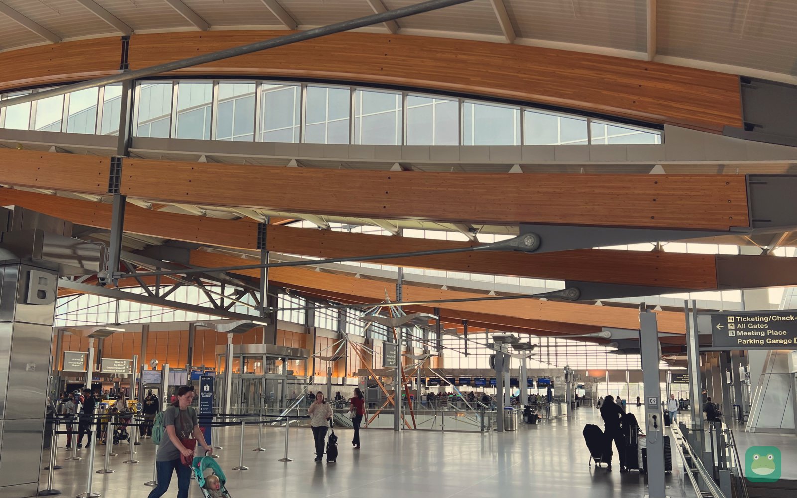 Terminal interior, Raleigh-Durham International Airport