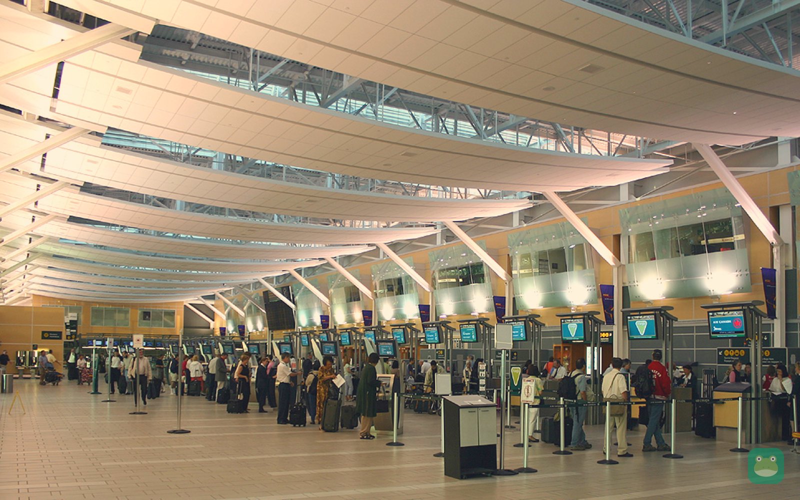 Vancouver International Airport terminal interior