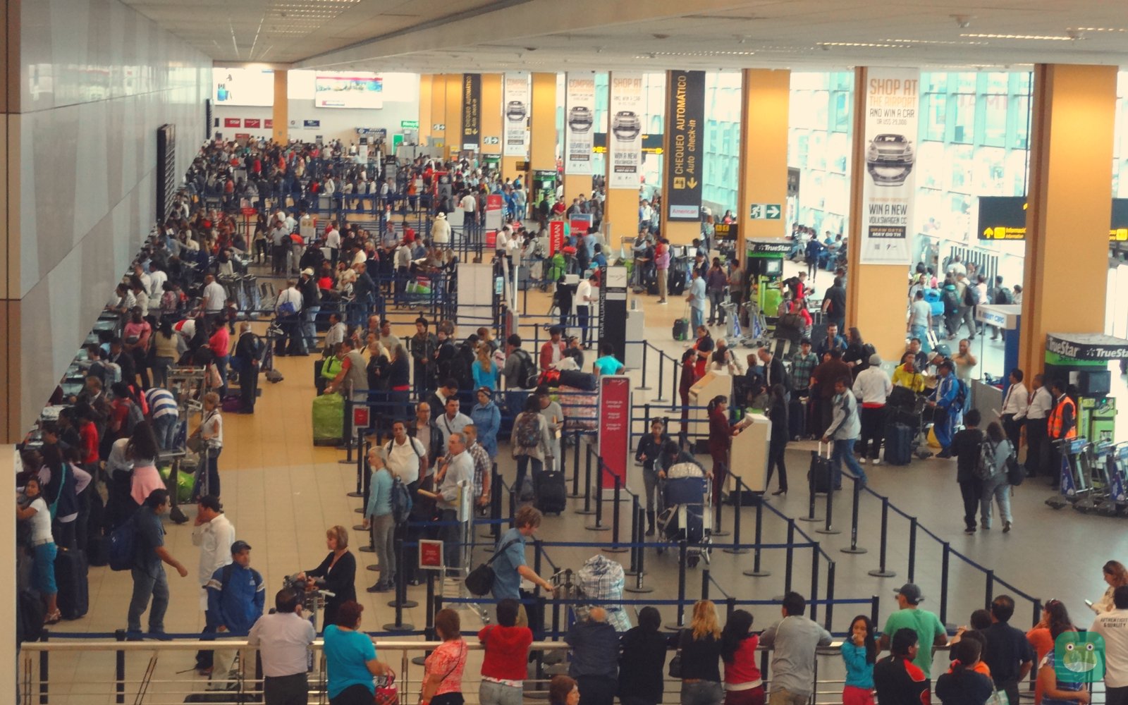 Interior of Jorge Chávez International Airport, Lima