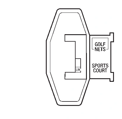 Ventura, Deck 19: official cabin and venue layout