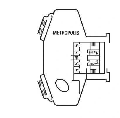 Ventura, Deck 18: official cabin and venue layout