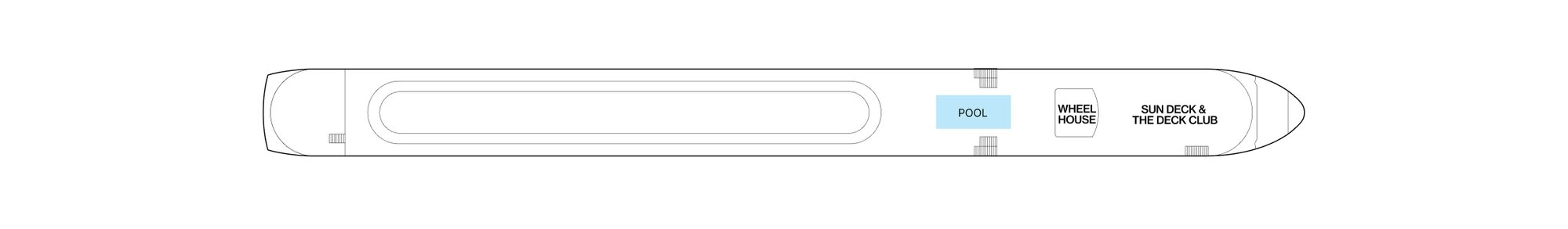 AmaMora, Deck 4: official cabin and venue layout