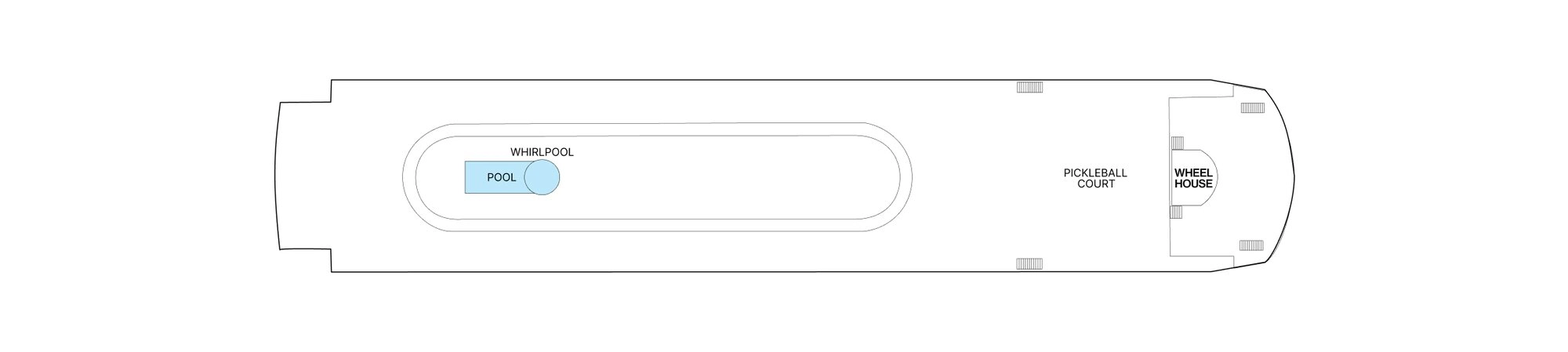 AmaRudi, Deck 4: official cabin and venue layout