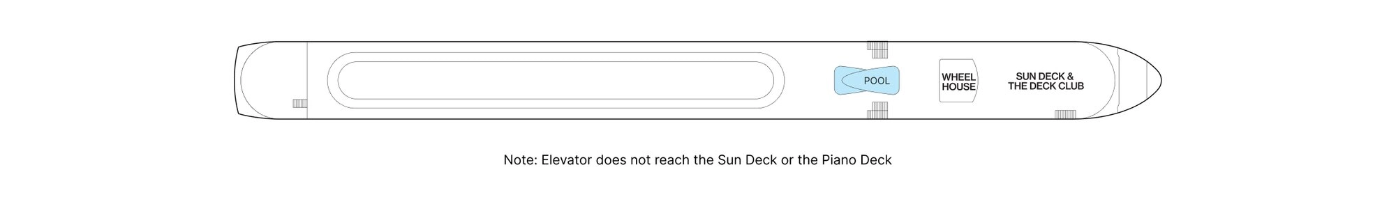 AmaStella, Deck 4: official cabin and venue layout