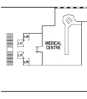 Azura, Deck 4: official cabin and venue layout