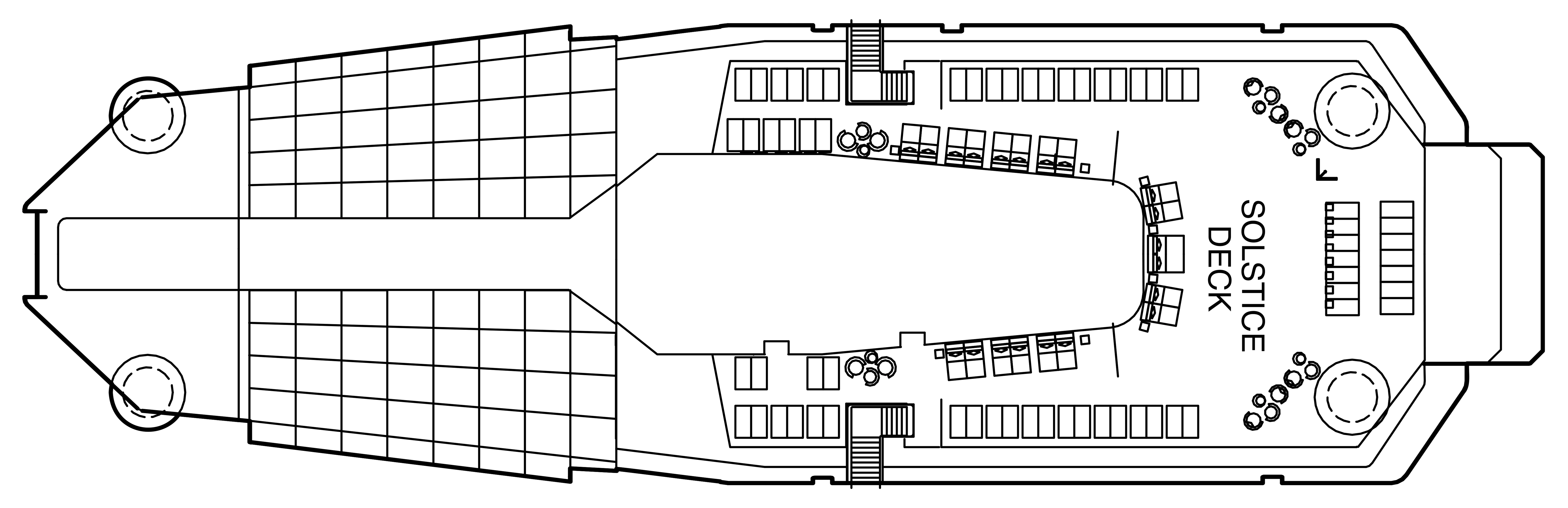 Celebrity Reflection, Deck 16: official cabin and venue layout