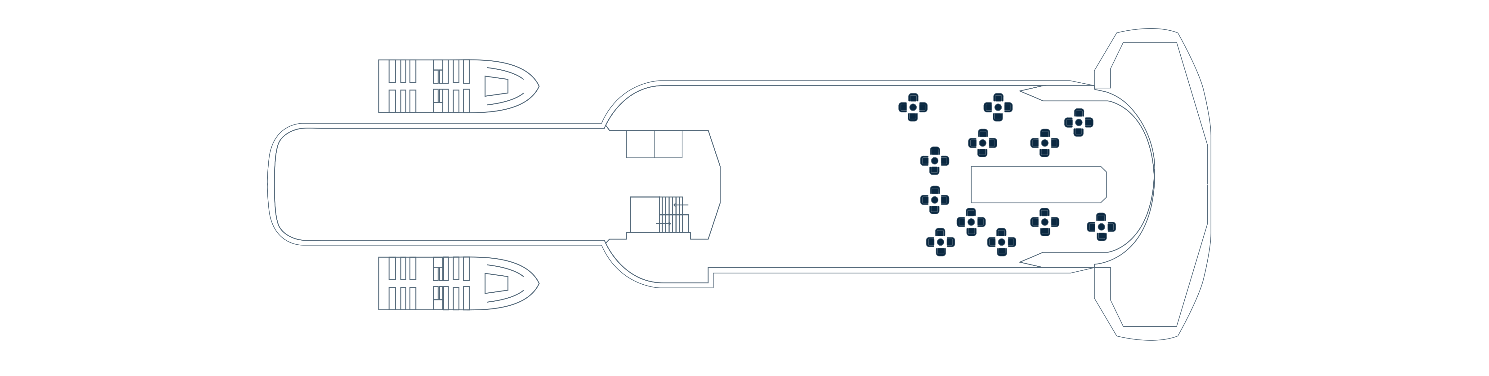 SH Diana, Deck 9: official cabin and venue layout