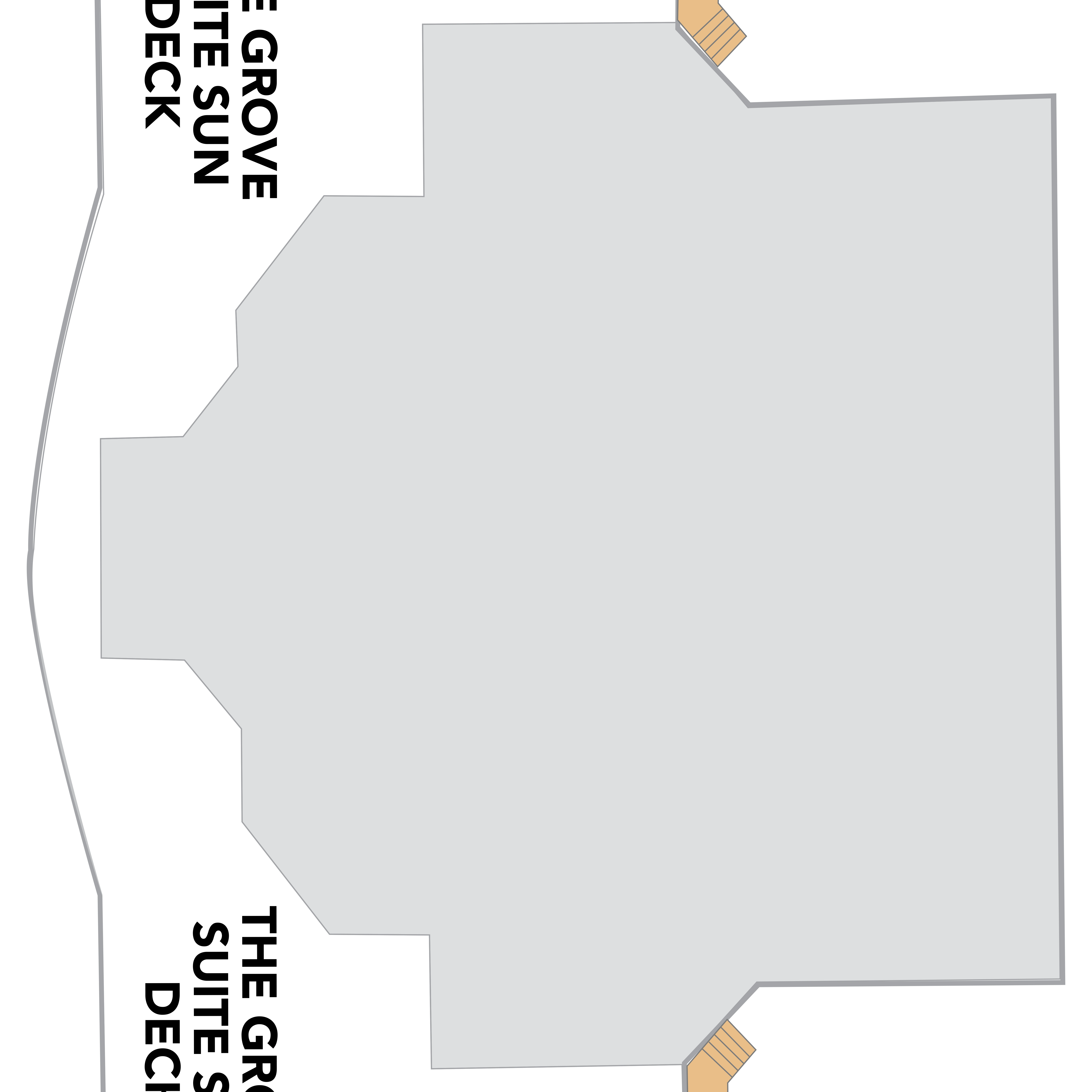 Icon of the Seas, Deck 19: official cabin and venue layout