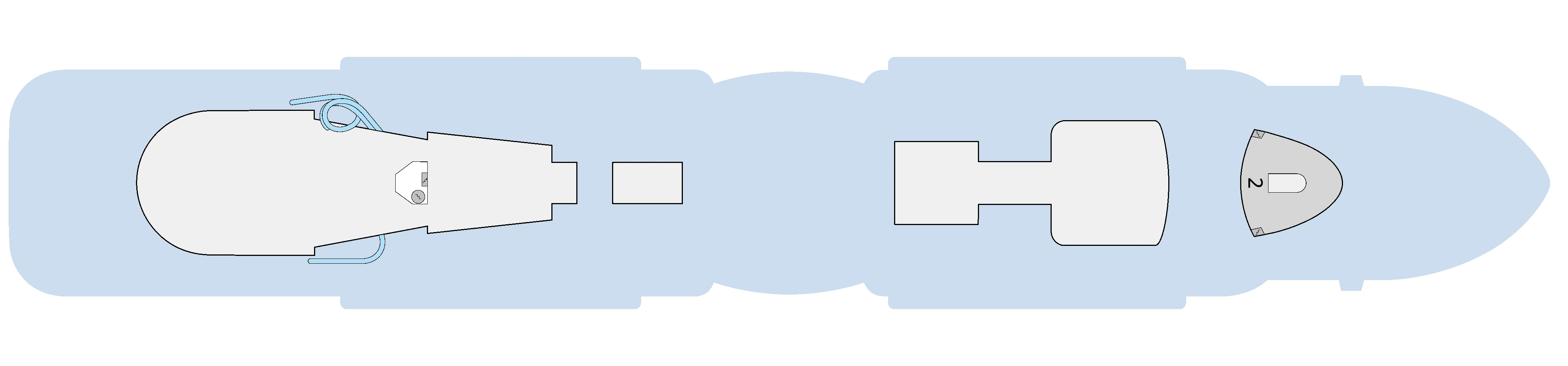 AIDAnova, Deck 19: official cabin and venue layout