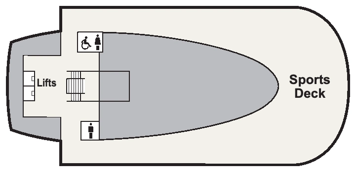 Viking Yi Dun, Deck 9: official cabin and venue layout