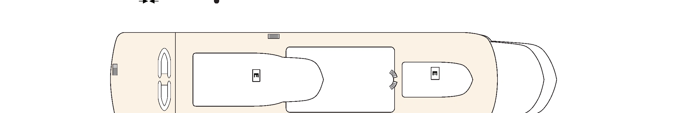 Star Seeker, Deck 8: official cabin and venue layout