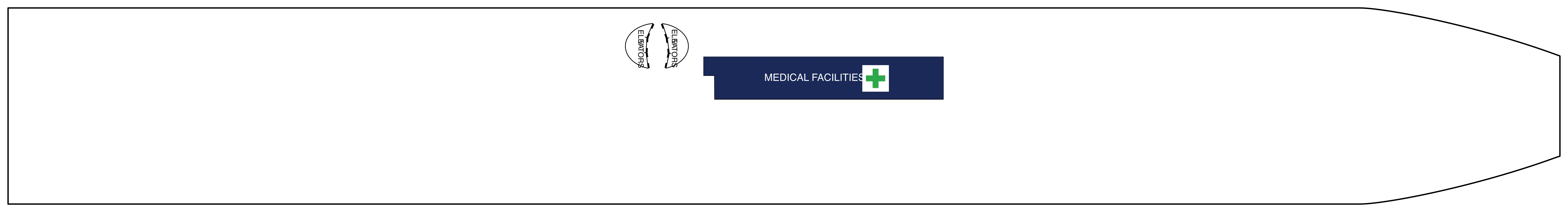 Celebrity Summit, Deck 1: official cabin and venue layout
