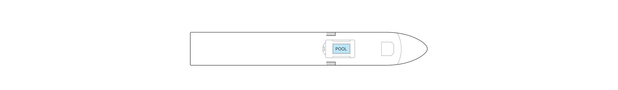 AmaGaia, Deck 4: official cabin and venue layout
