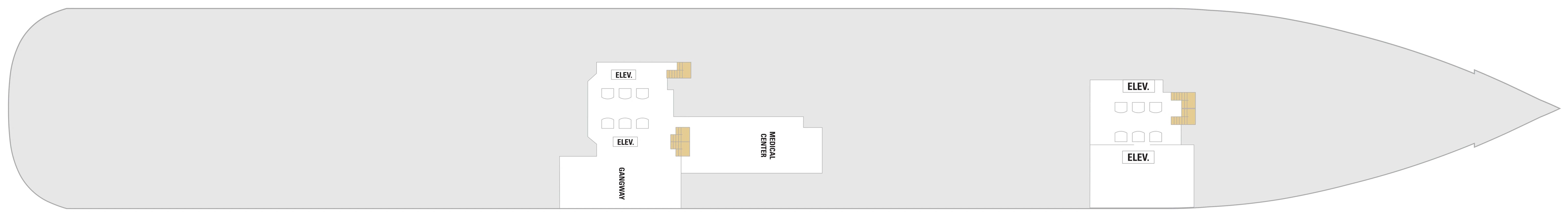 Odyssey of the Seas, Deck 2: official cabin and venue layout