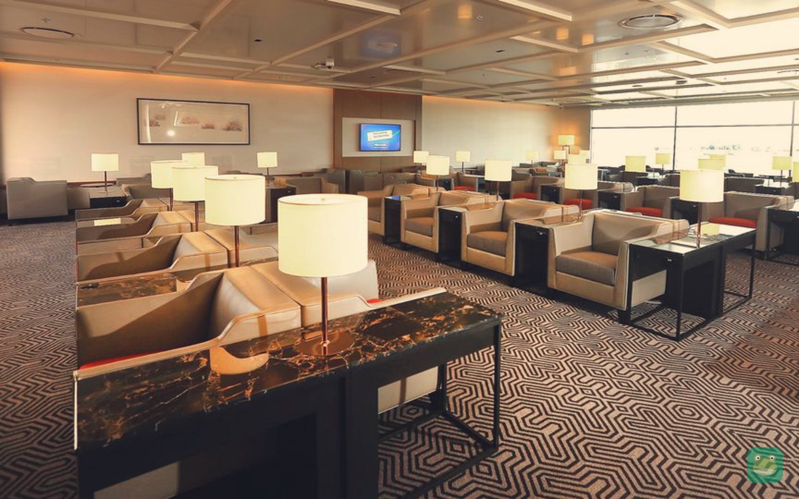 Singapore Airlines SilverKris Lounge, SYD Terminal 1 — lounge seating