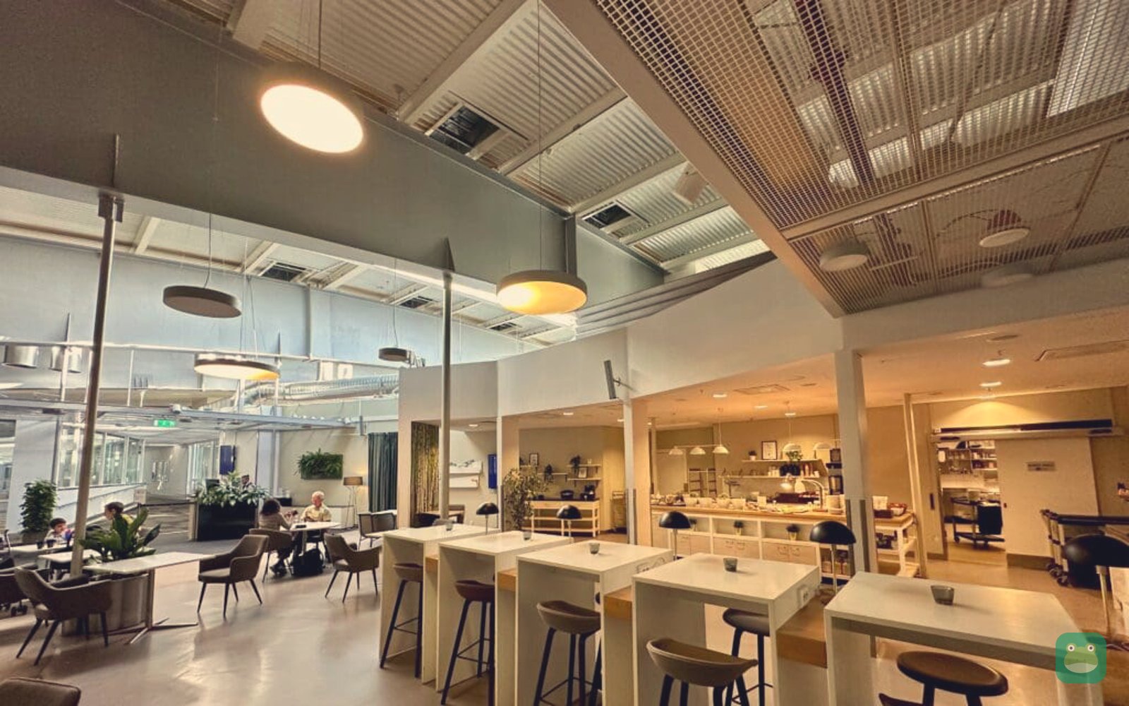 Pearl Lounge Terminal 2, ARN Terminal 2 — main seating area