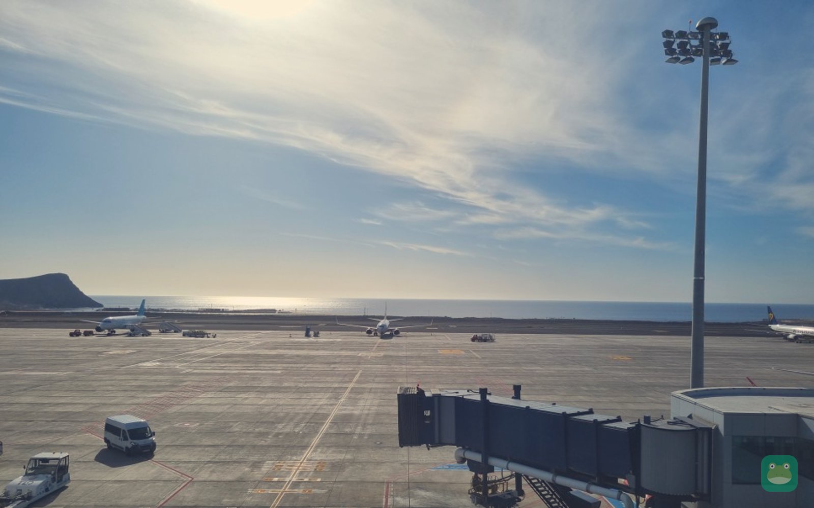 View from Sala VIP Montaña Roja, Tenerife South (2022)