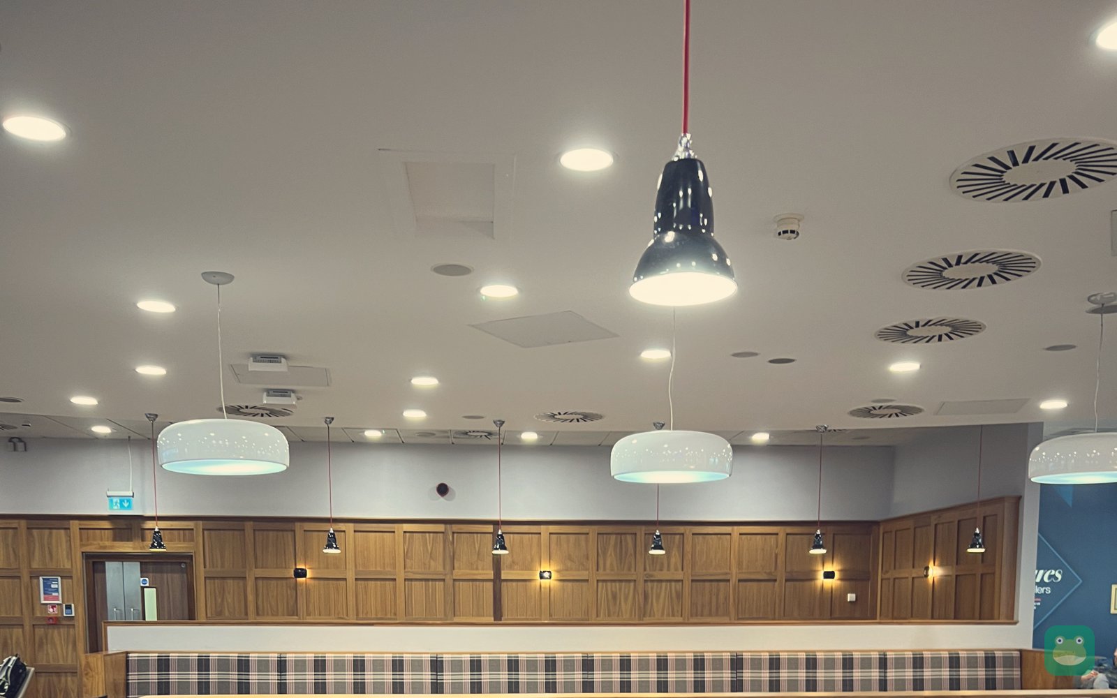 Seating area, UpperDeck Lounge, Glasgow (2025)