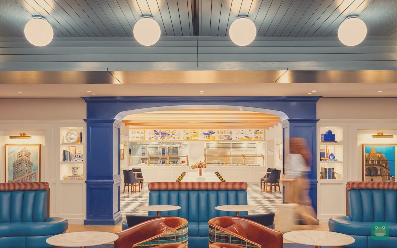 BlueHouse, BOS Terminal C — seating