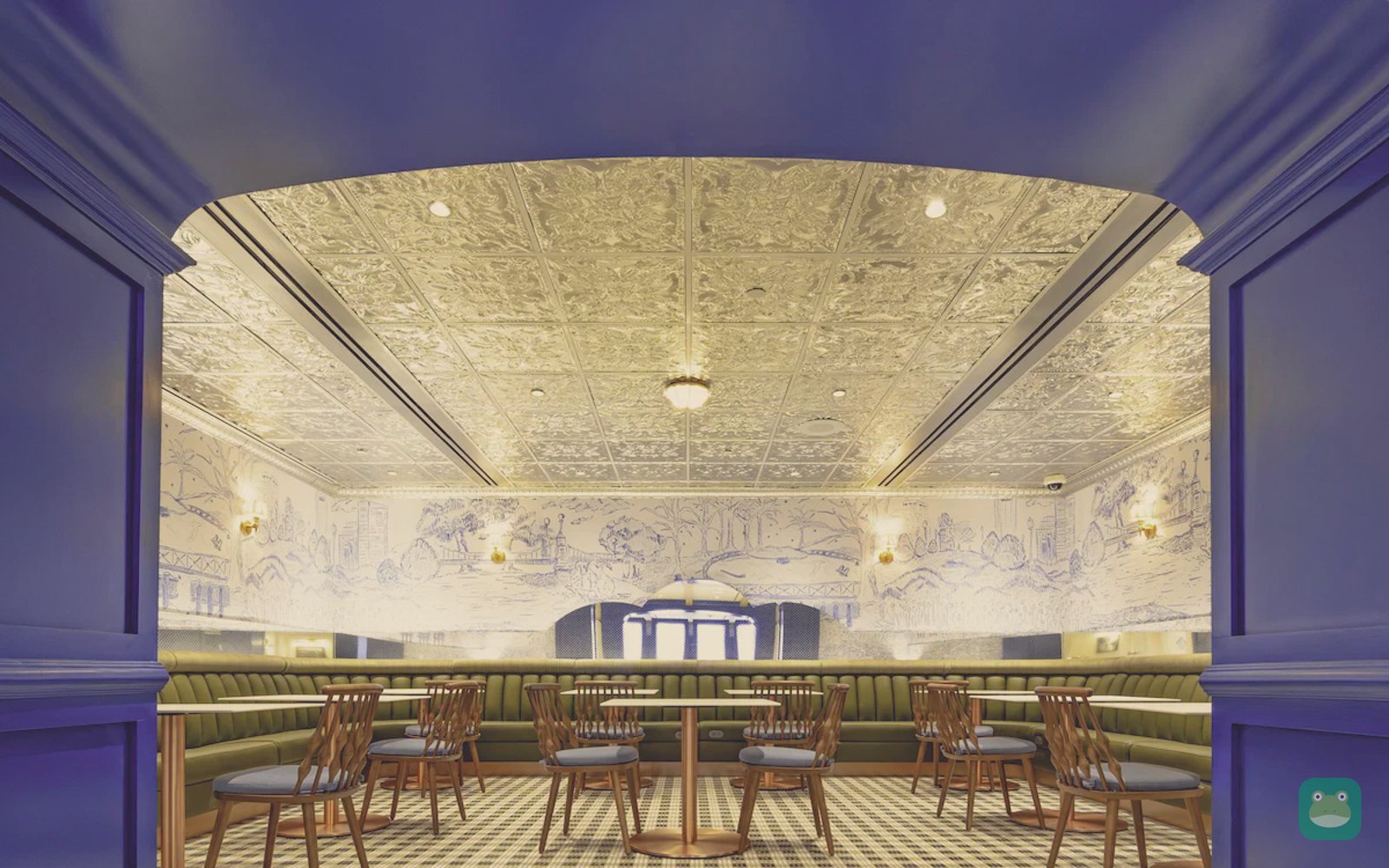 BlueHouse, BOS Terminal C — dining area