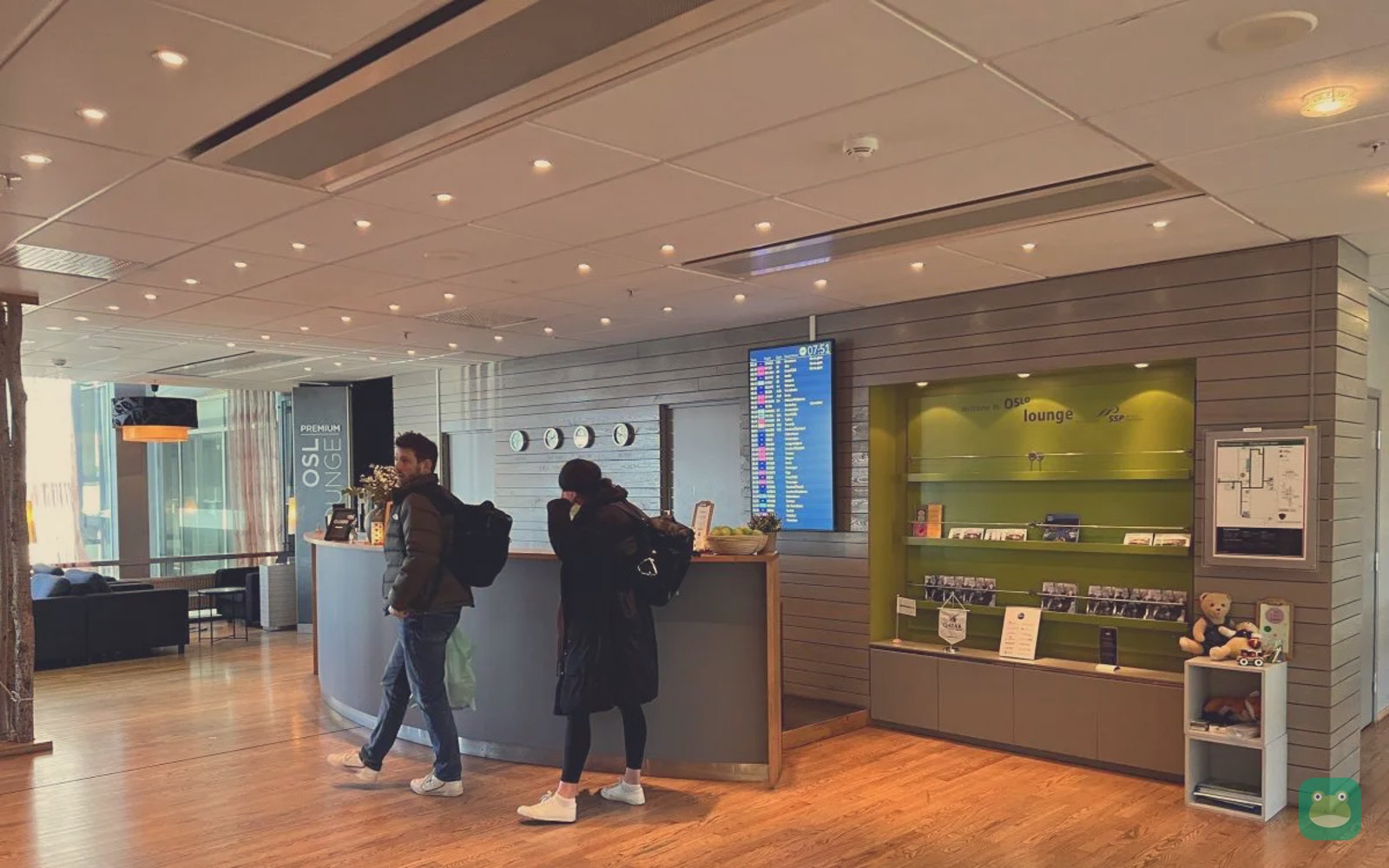 Main seating area, OSL Lounge International (2022)