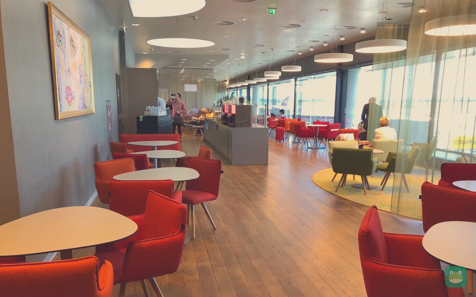 Austrian Business Lounge, VIE G gates (2018)