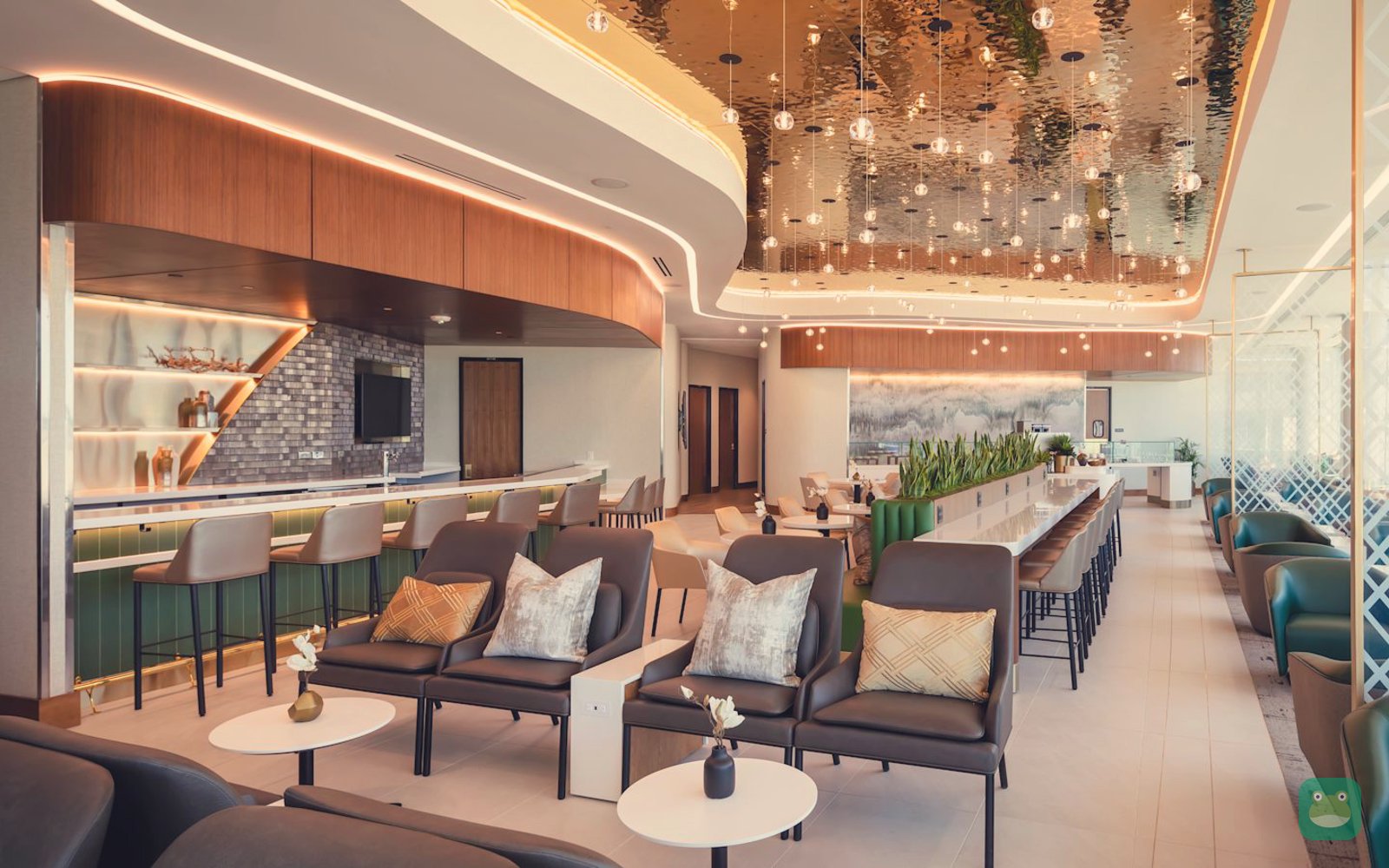 The Club CLT, CLT Concourse A — seating area