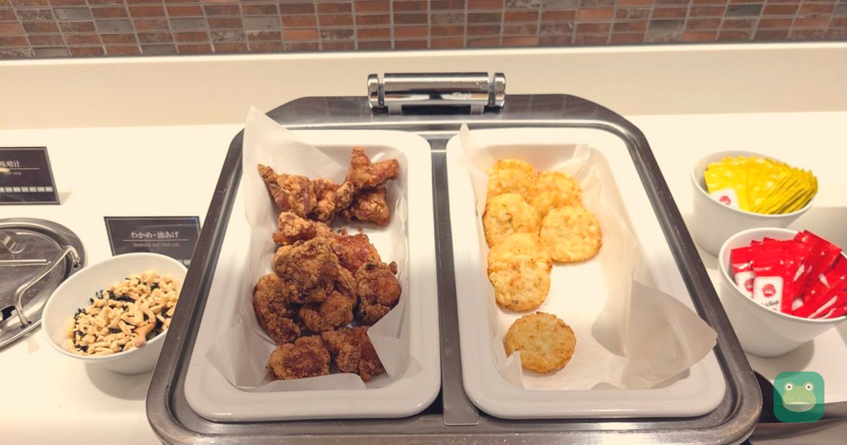 KIX Lounge Premium, KIX Terminal 1 — buffet