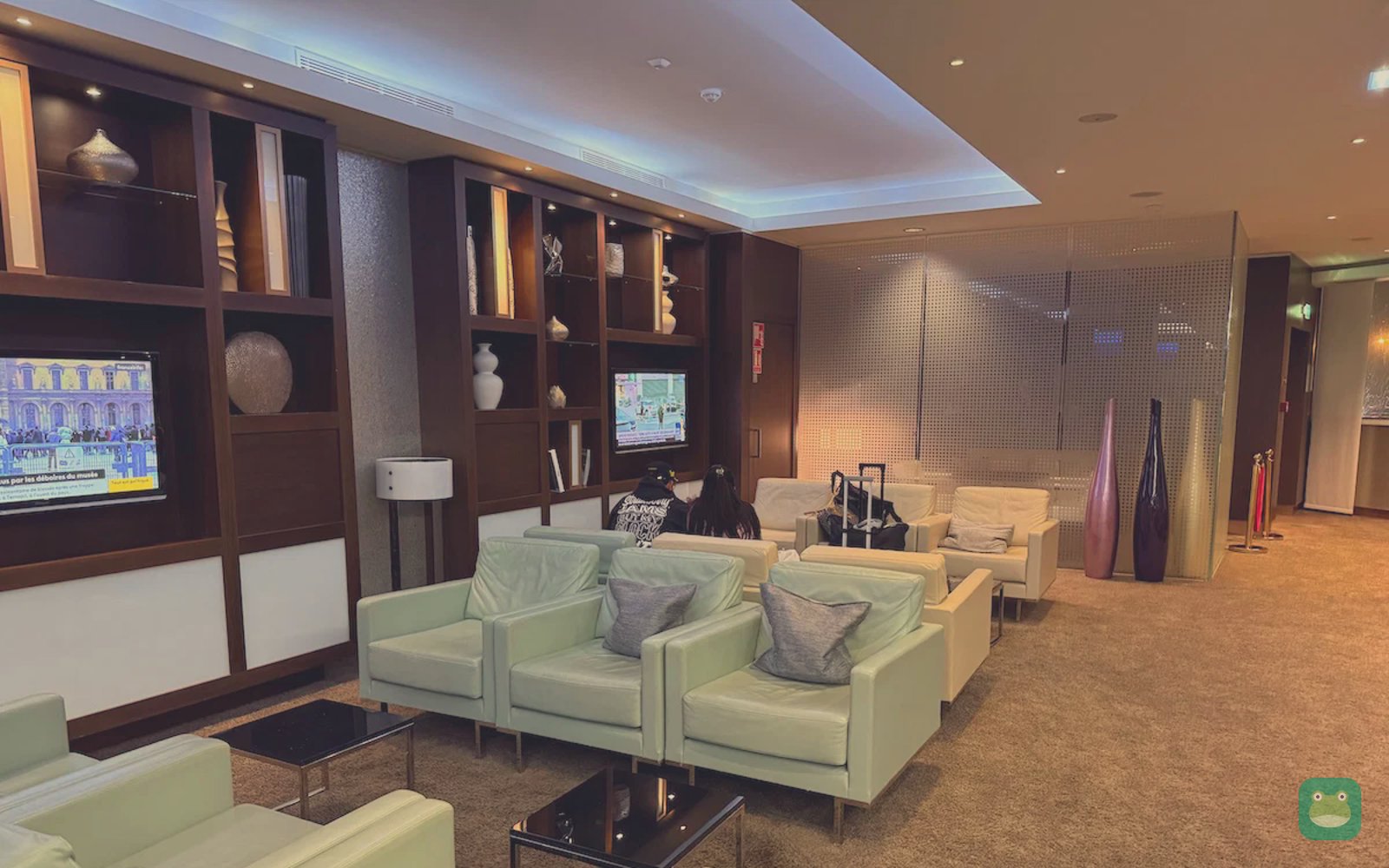 Seating area, Primeclass Lounge, Paris CDG Terminal 2A/2C