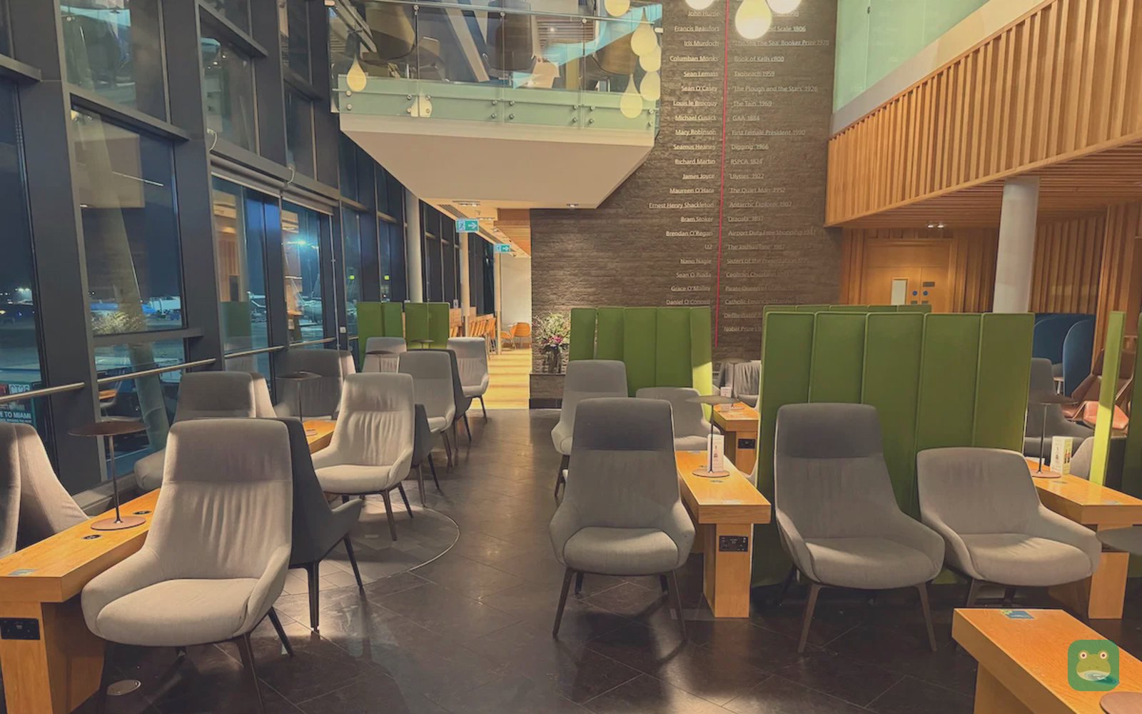 Main seating area, Aer Lingus Lounge, Dublin Terminal 2