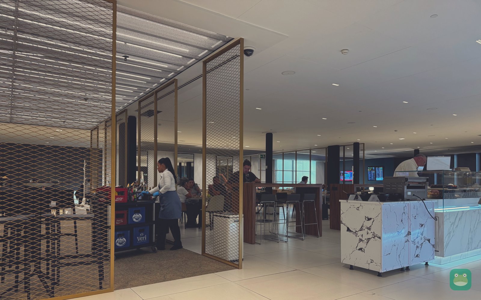 Sala VIP Canudas seen from the entrance, BCN Terminal 2