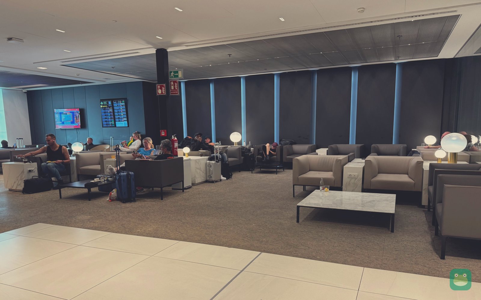Rear seating area, Sala VIP Canudas, BCN Terminal 2