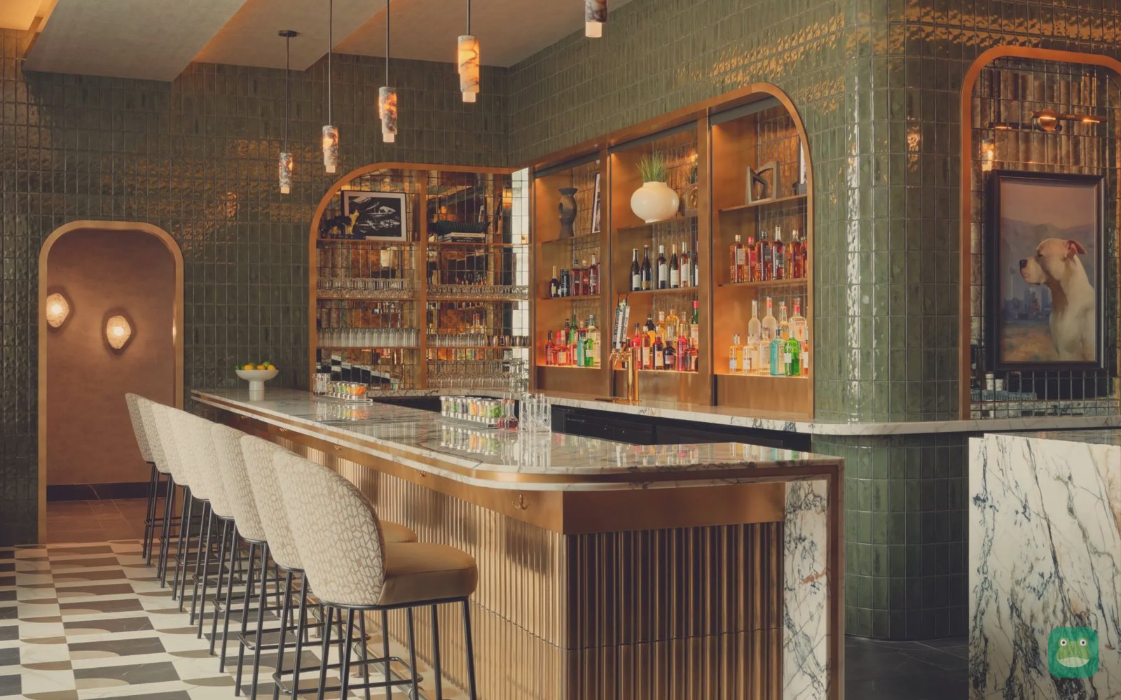Sidecar by The Centurion Lounge, LAS Concourse D — bar seating
