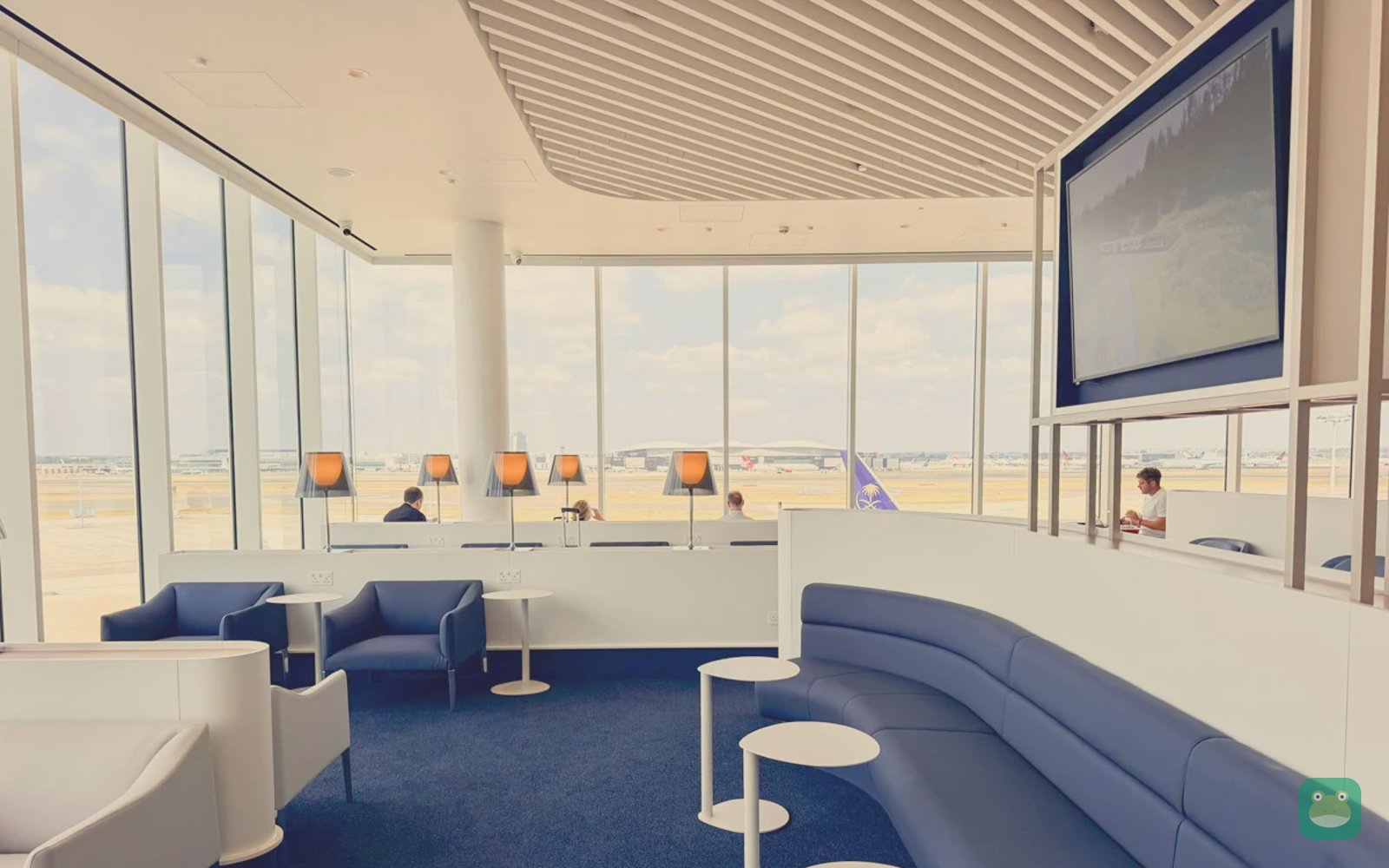 Main seating area, Air France Lounge, Heathrow Terminal 4