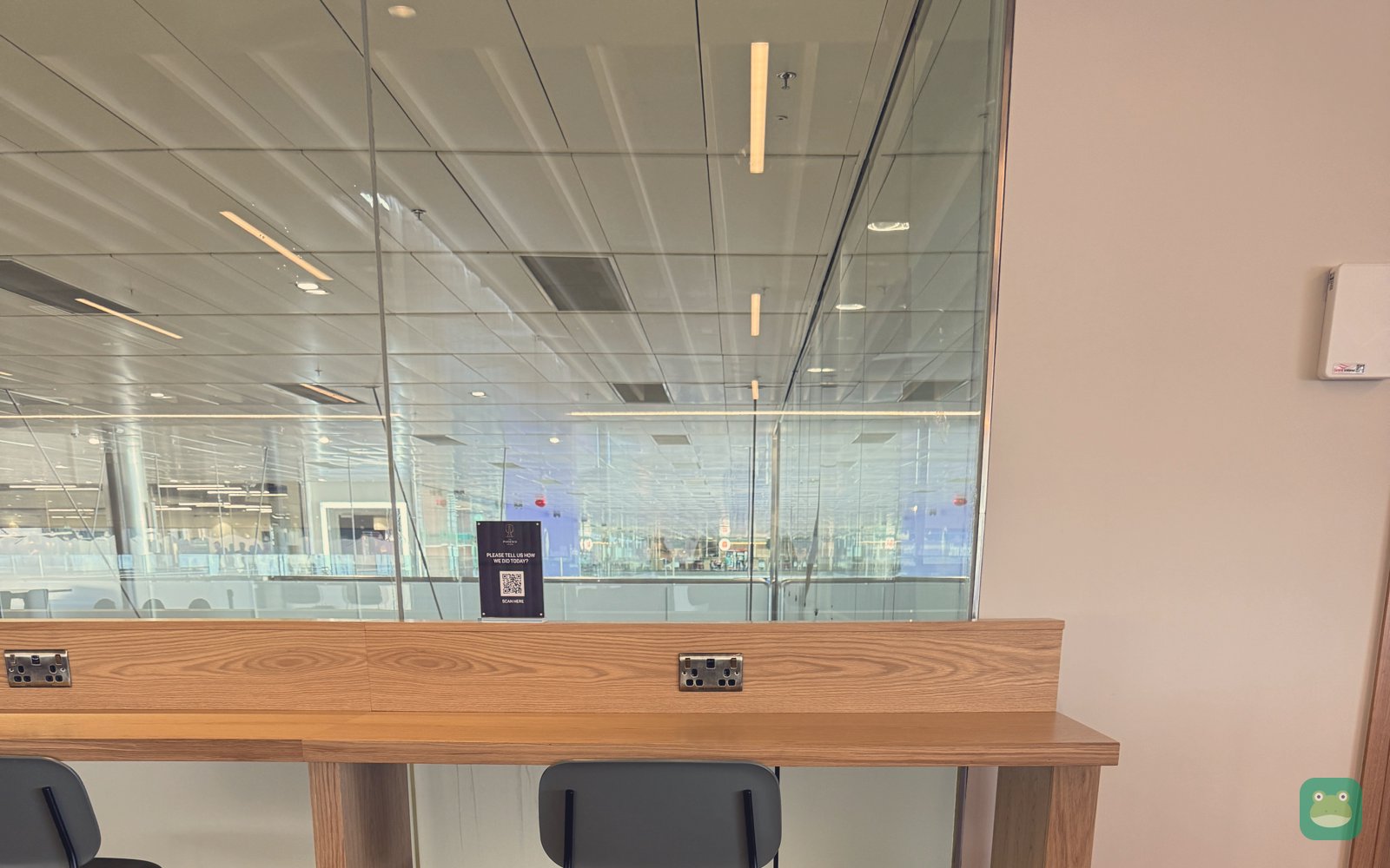 Seating in The Phoenix Lounge, Dublin Terminal 1