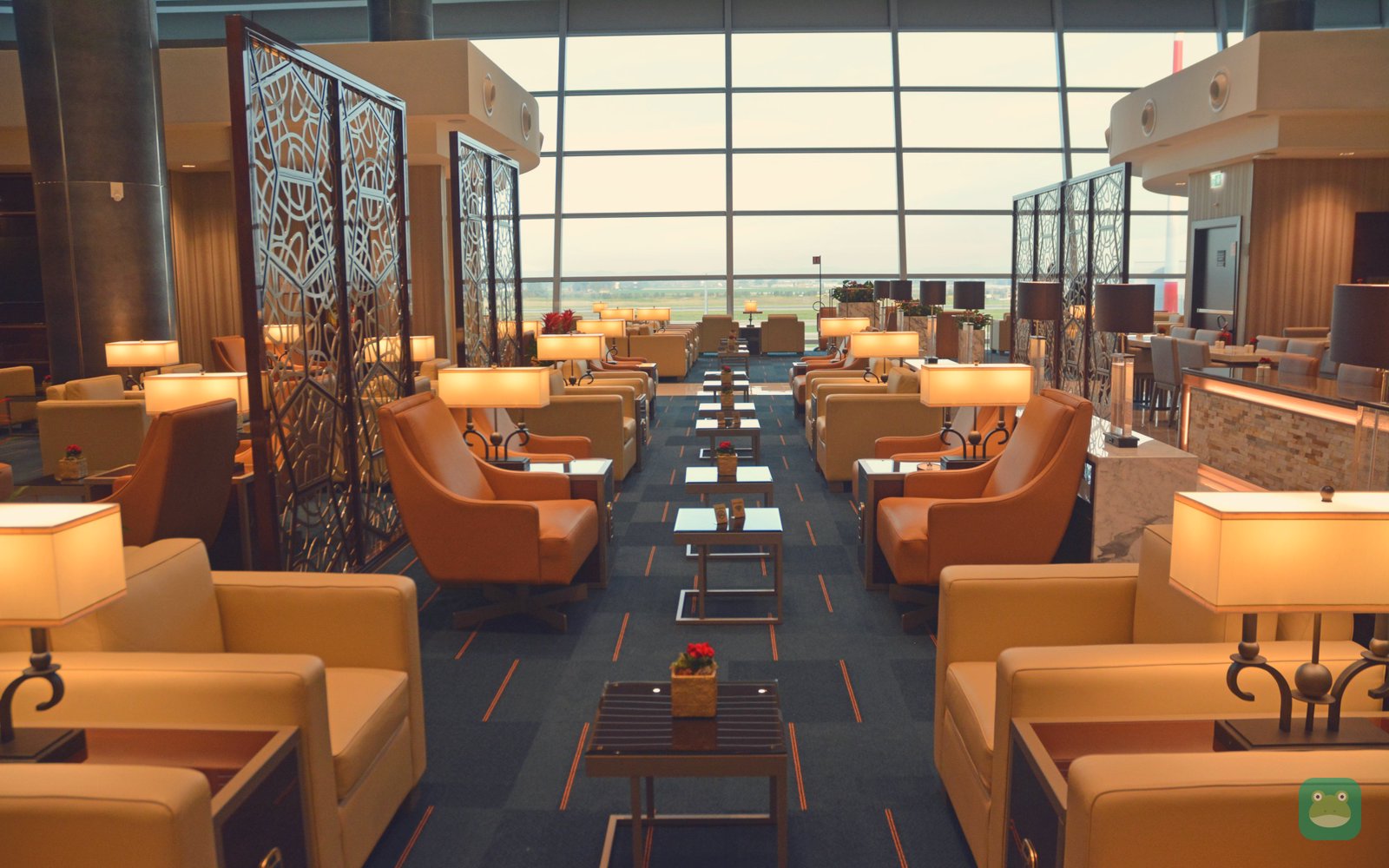 Emirates Lounge, FCO Terminal 3